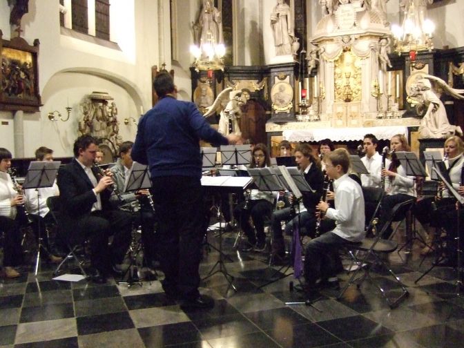 Concert Clarinet Choir Weert in de St. Martinuskerk
