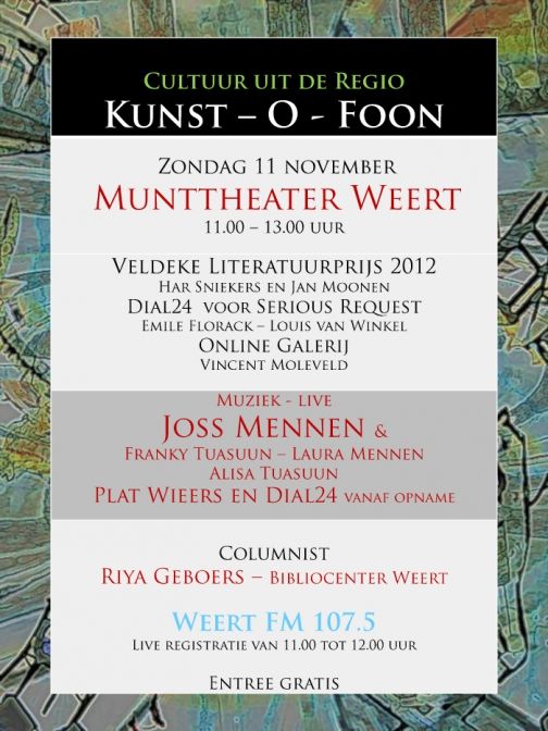 Kunst - O - Foon van WeertFM